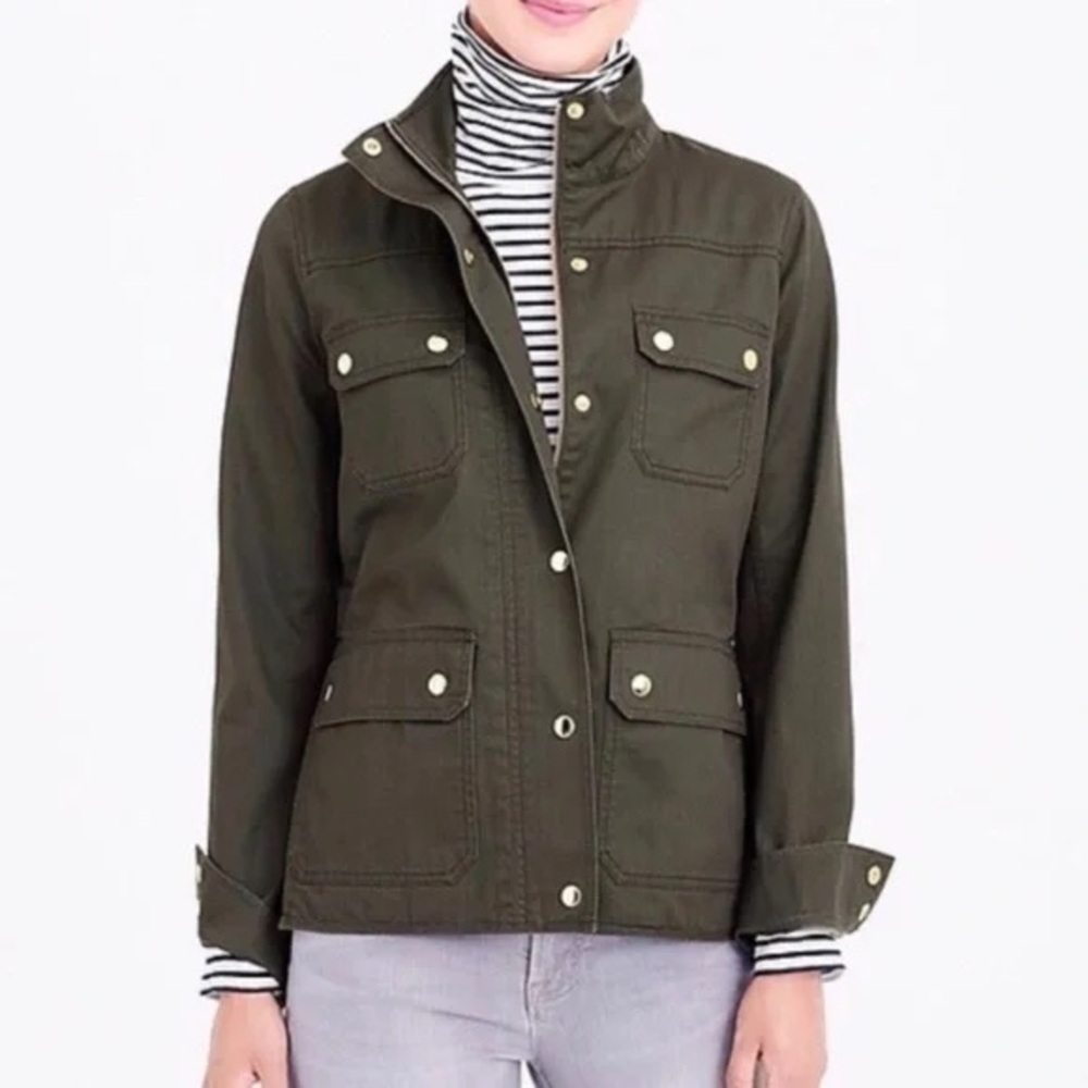 J. Crew Relaxed Boyfriend Field Jacket